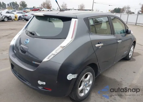 2013 Nissan Leaf S из США, поврежденный, VIN 1N4AZ0CP2DC419321